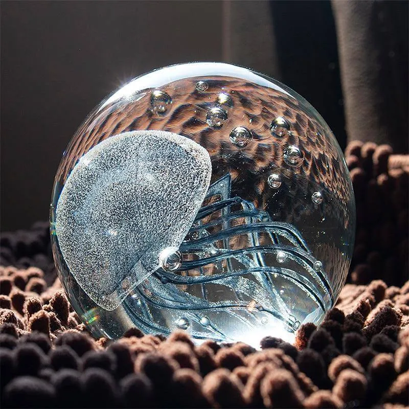 3D Glowing Jellyfish Sculpture Ornament