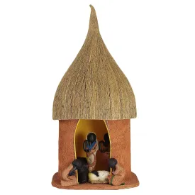 Bark Hut Nativity