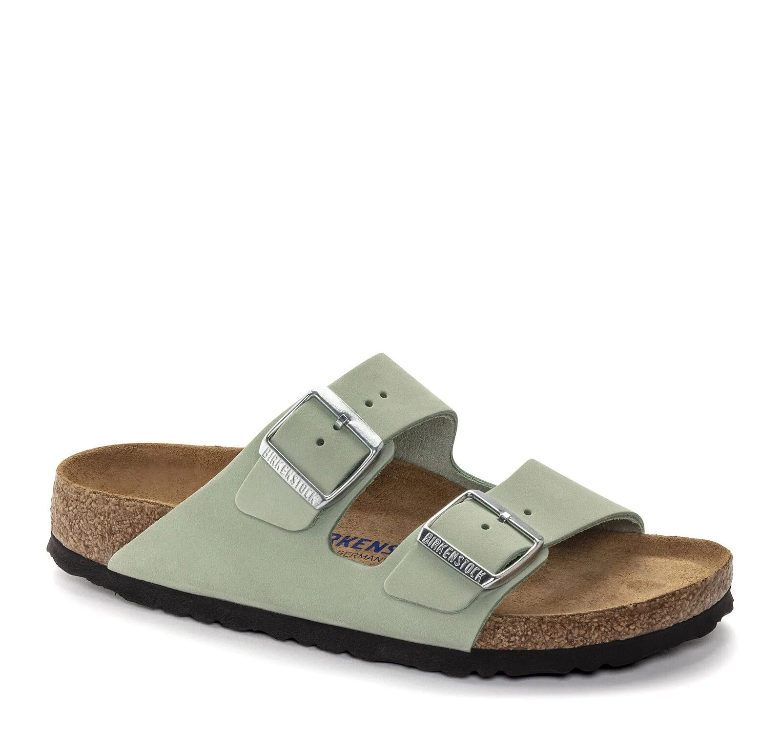 Birkenstock Arizona Soft Footbed Nubuck Leather Sandal