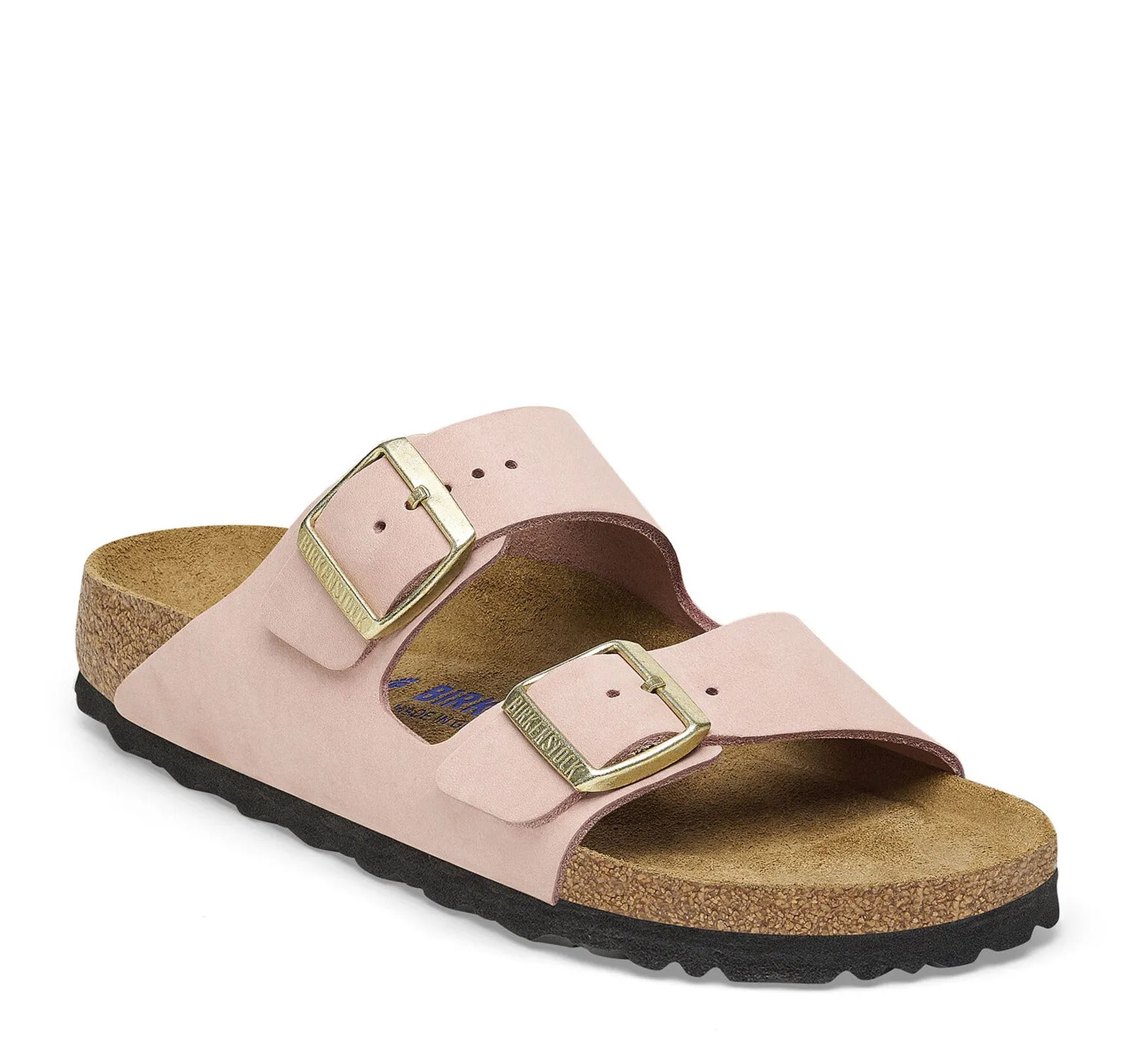 Birkenstock Arizona Soft Footbed Nubuck Leather Sandal