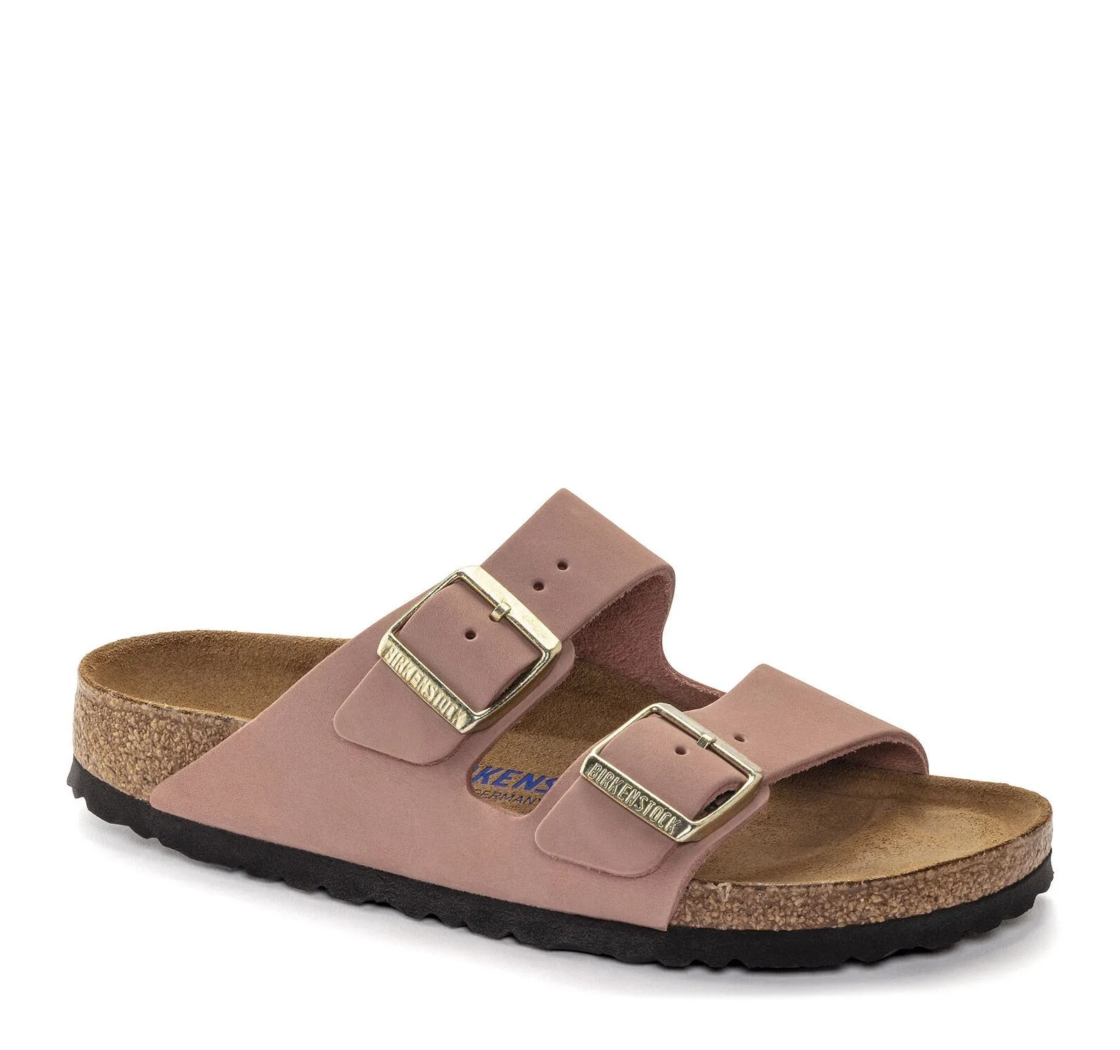 Birkenstock Arizona Soft Footbed Nubuck Leather Sandal