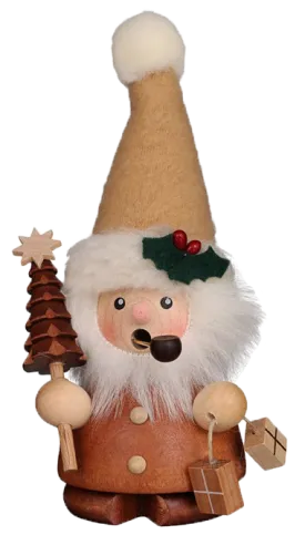 Christian Ulbricht Smoker - Santa Claus Natural with Tree