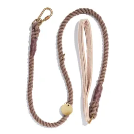 Cream Washable Velvet Animal Leash