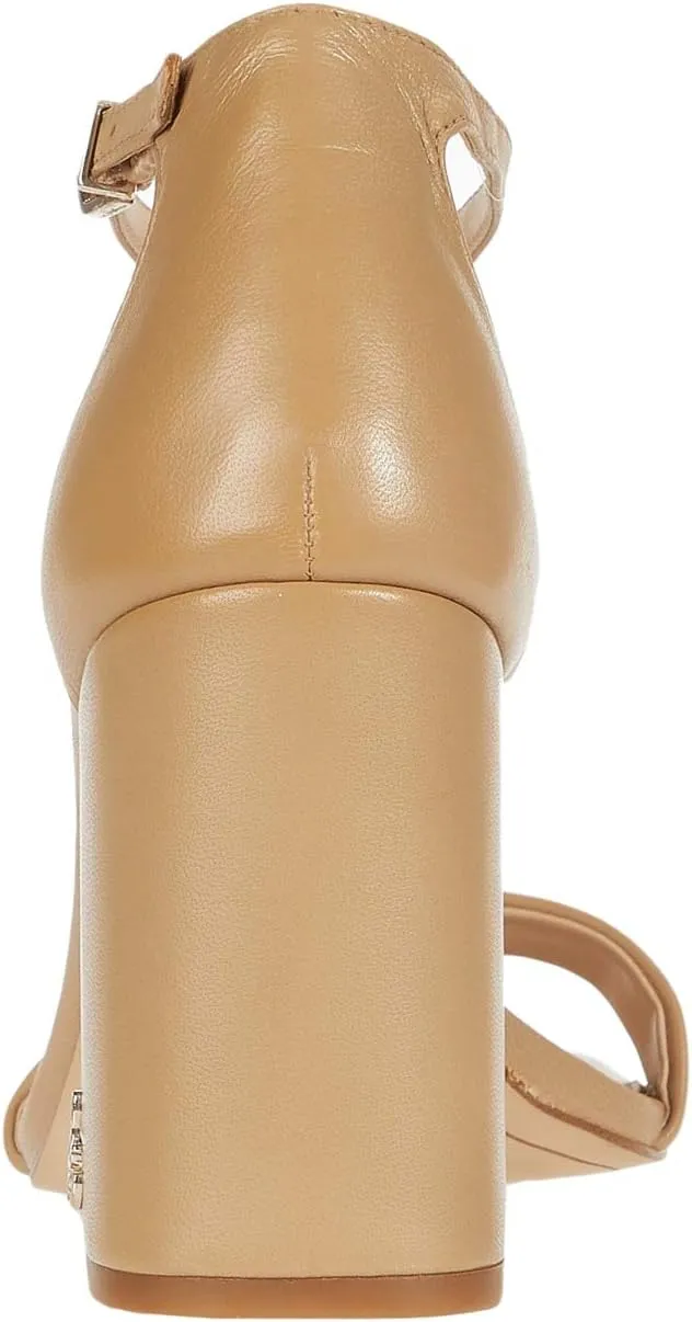 Daniella Sam Edelman Sandals in Classic Nude Butter Nappa Leather