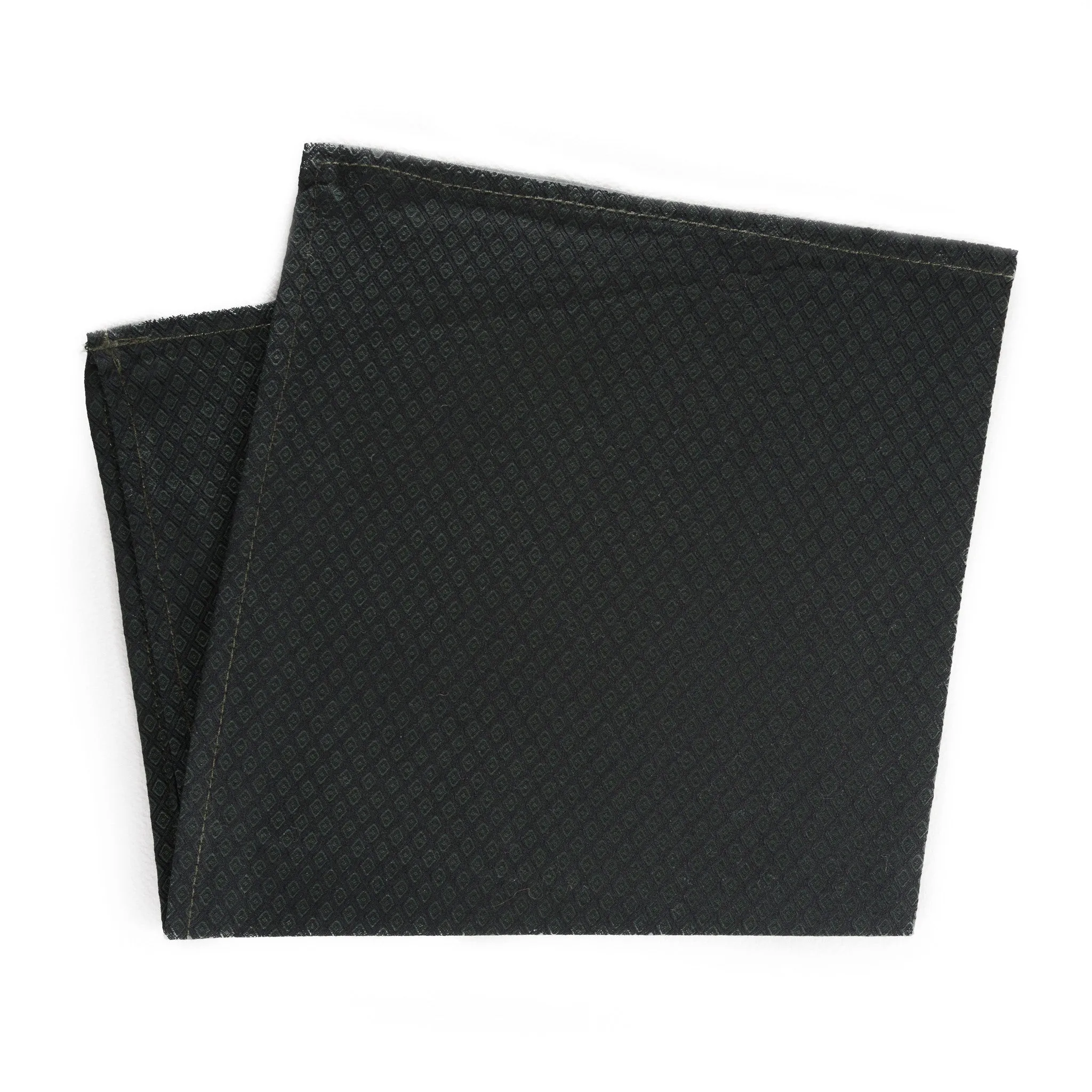 Dot-in-Diamond Grid Pocket Square (additional colors available)