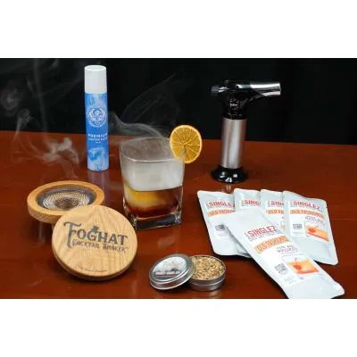 Foghat™ Smoked Old Fashioned Cocktail Kit W/ 5 Old Fashioned Cocktail Mixes