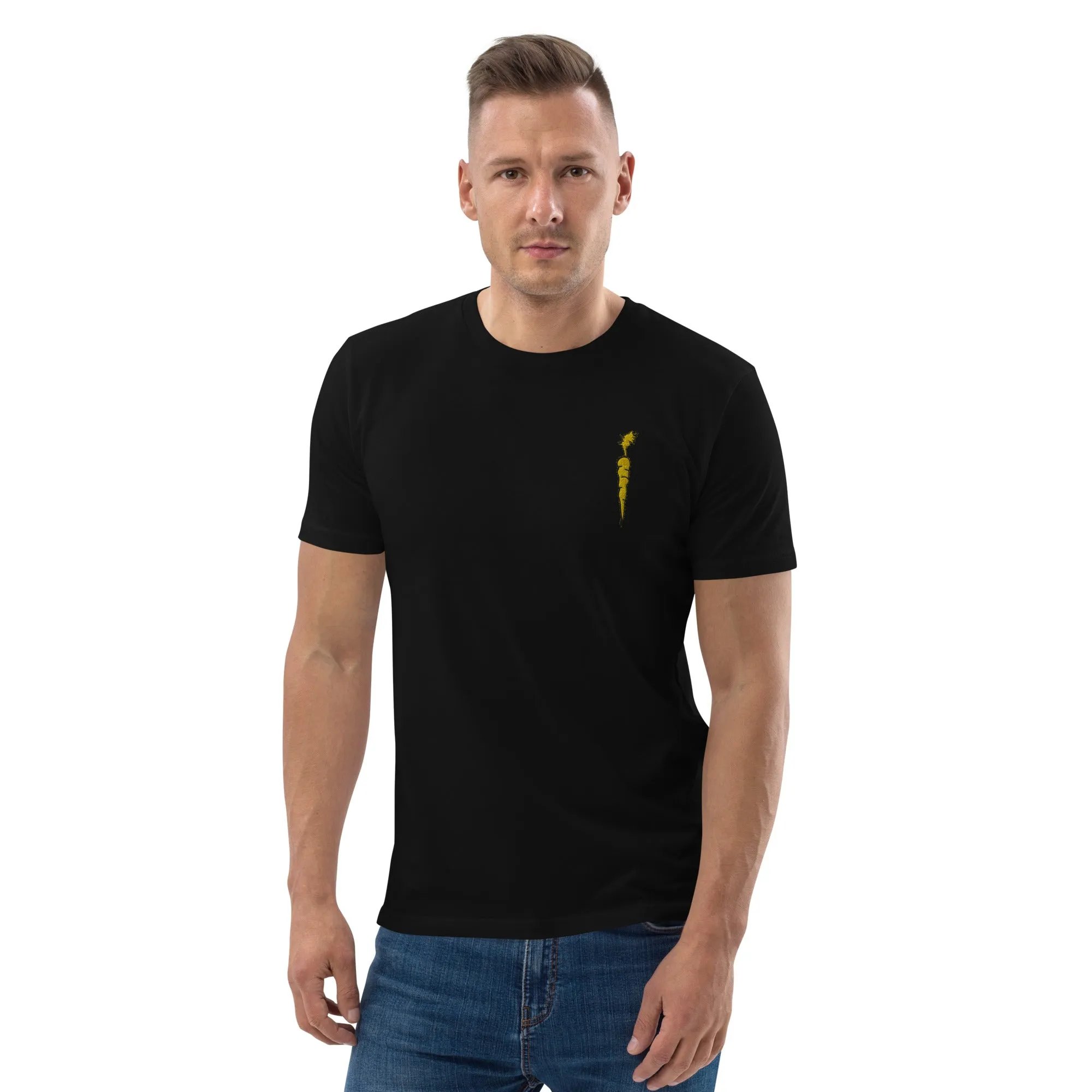 Golden Karrot Embroidered T-Shirt