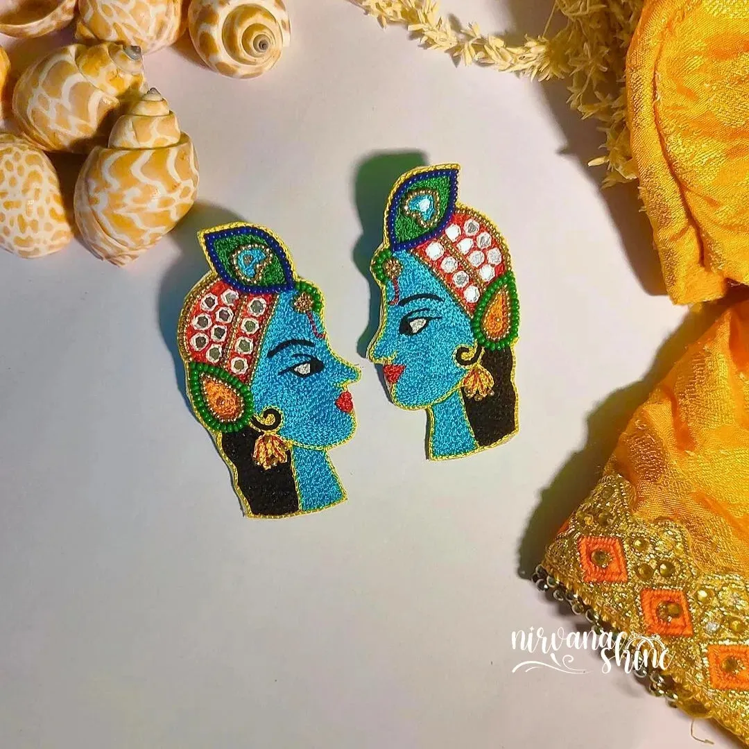 Kanha Ji Handmade Earrings