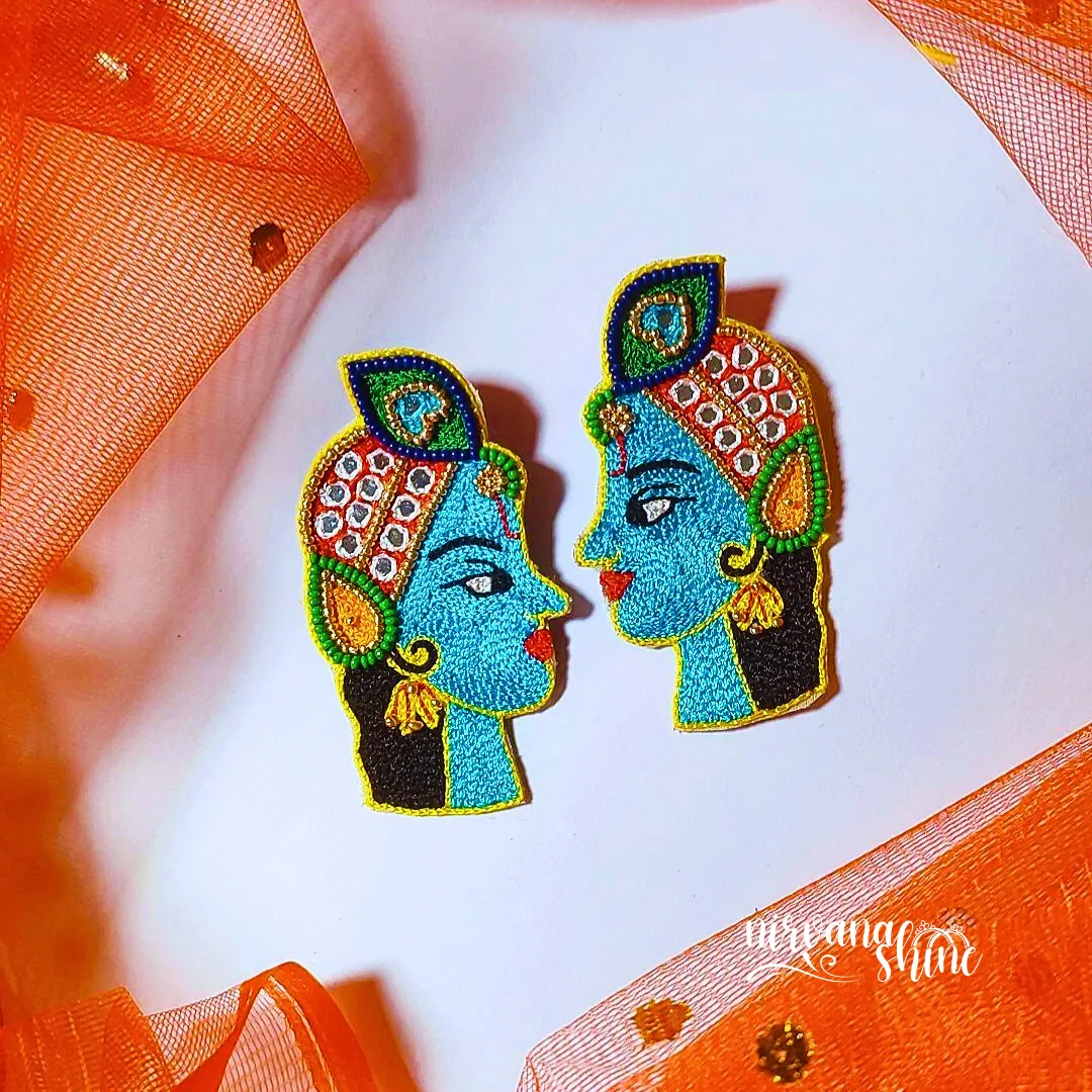 Kanha Ji Handmade Earrings