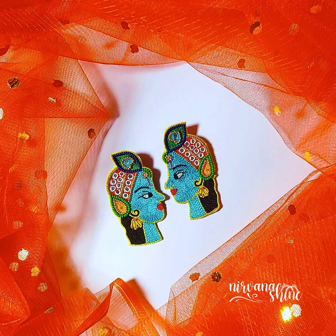 Kanha Ji Handmade Earrings