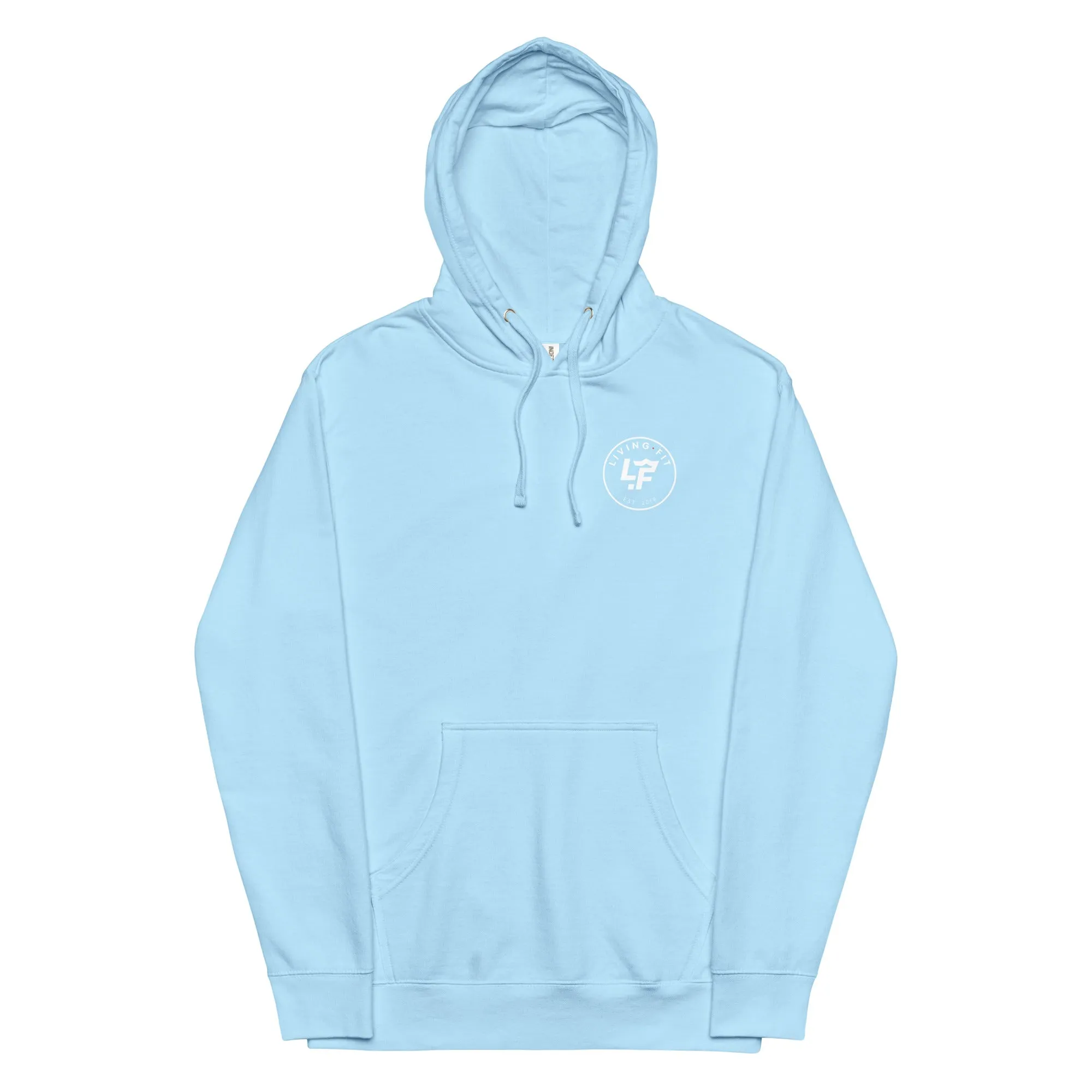 LF Hoodie White Circle Logo