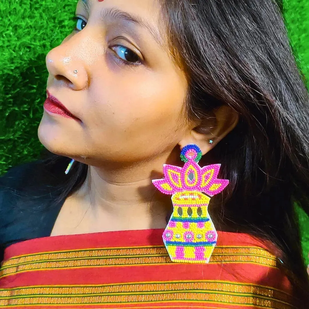 Mangal Kalash Earrings