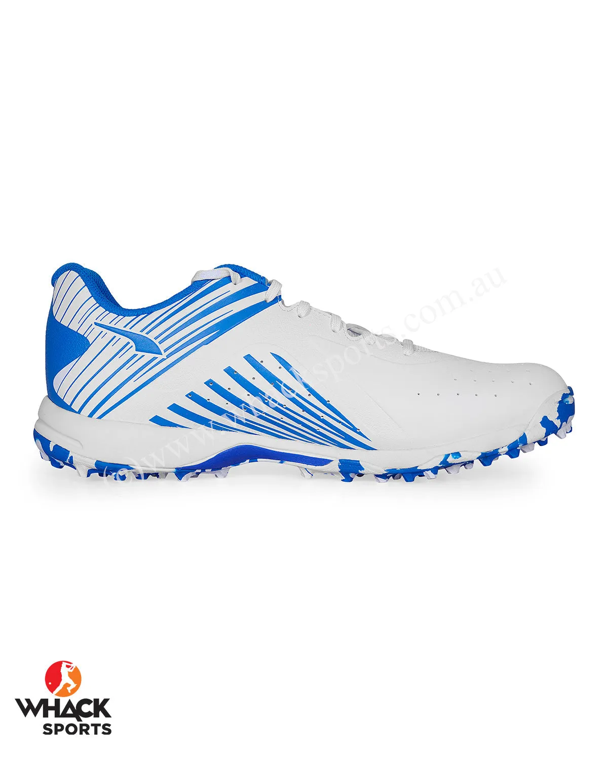 Puma 22  FH - Rubber Cricket Shoes - White-Ultra Blue