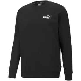 Puma Ess Small Logo Crew Men's Sweatshirt Black 586684 01 Xl