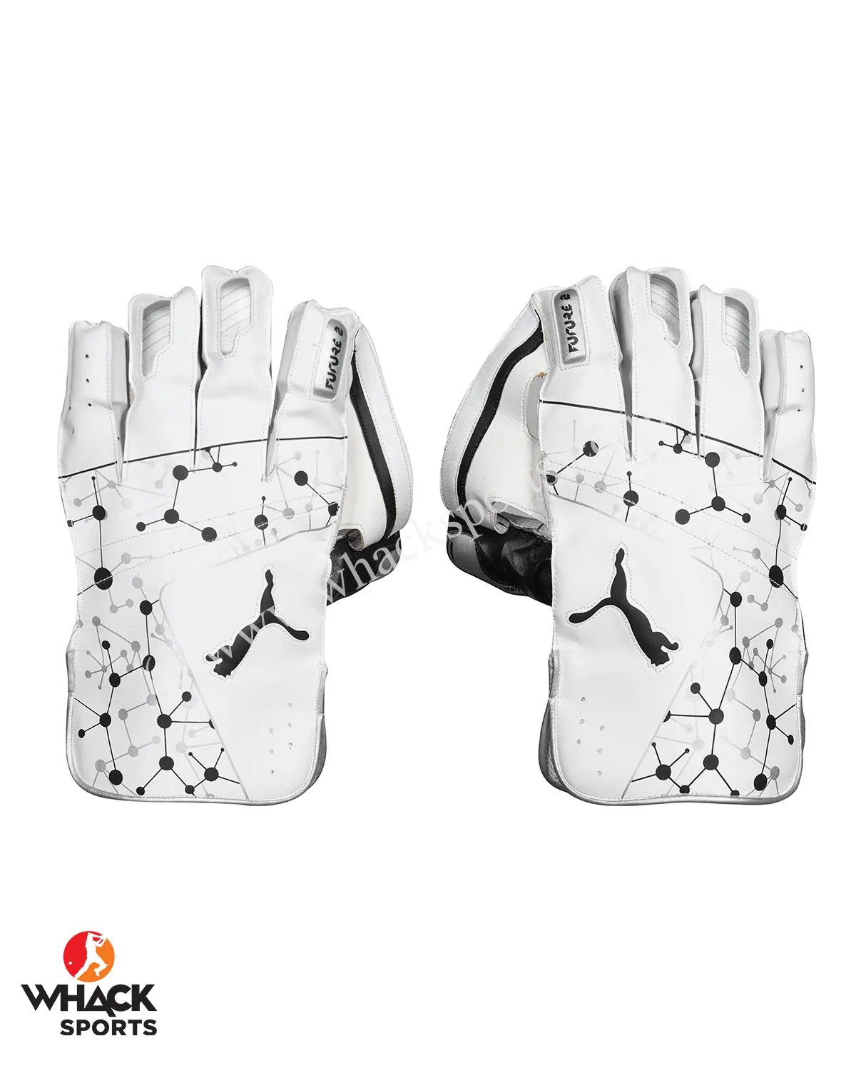 Puma Future 2 Cricket Keeping Gloves - Puma White - Youth