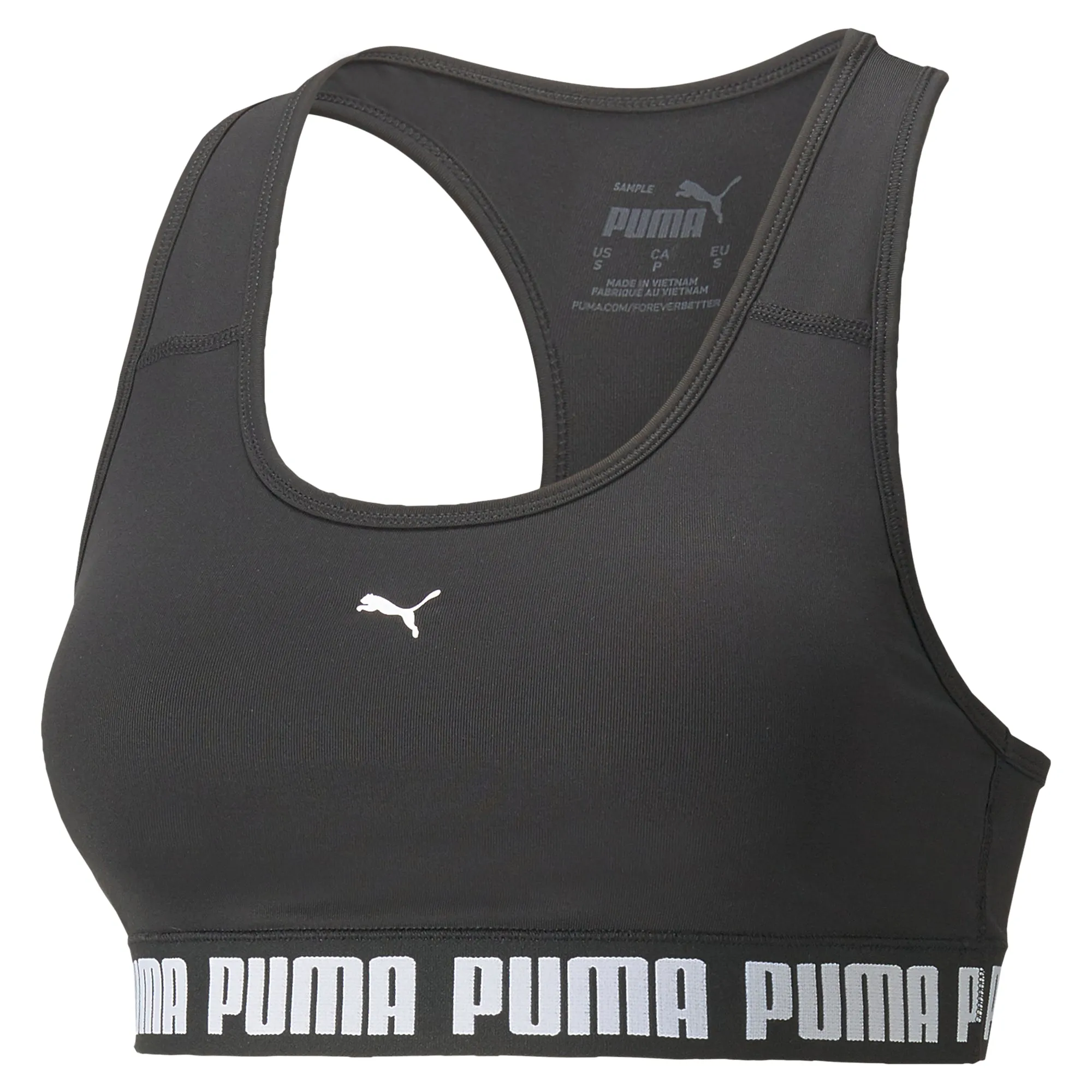 PUMA STRONG WOMEN'S SPORTS BRA BLACK