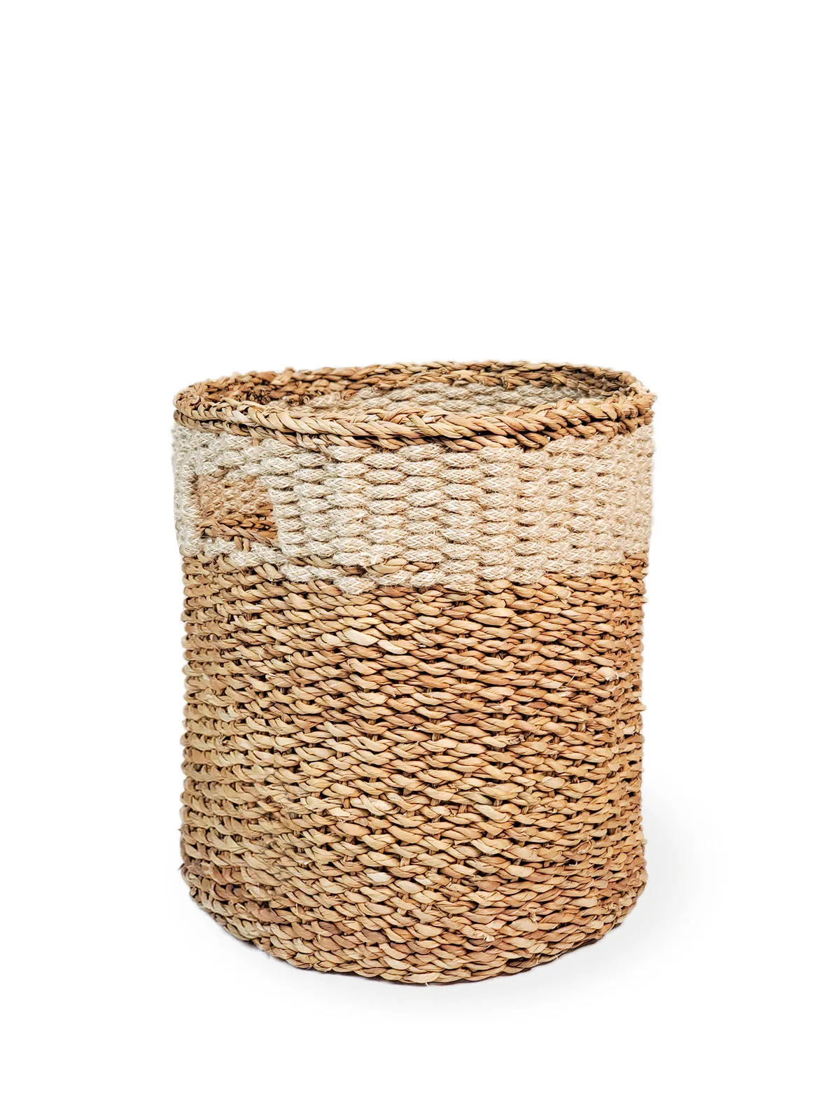 Savar Hamper Basket with Handle | Natural