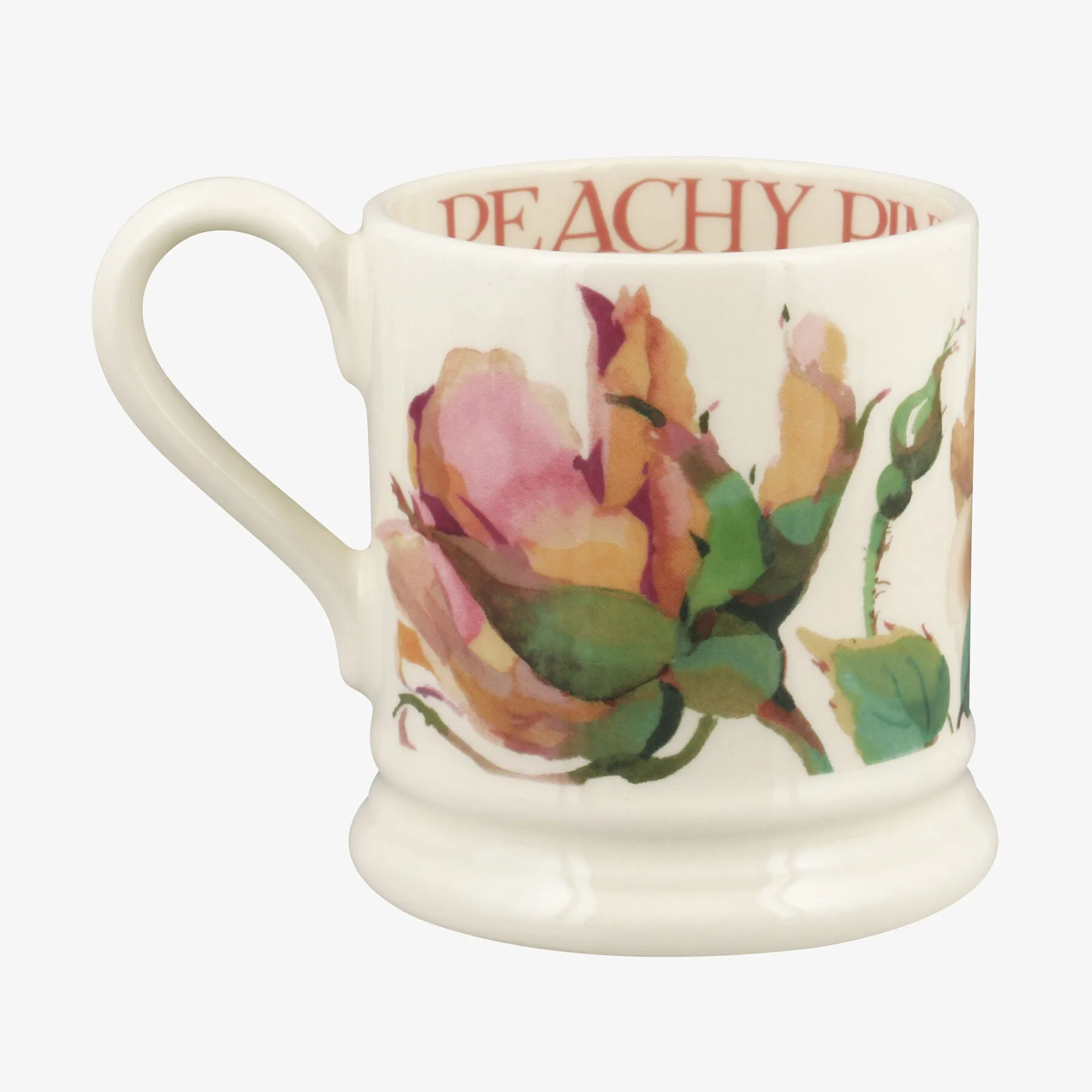 Seconds Peachy Pink 1/2 Pint Mug