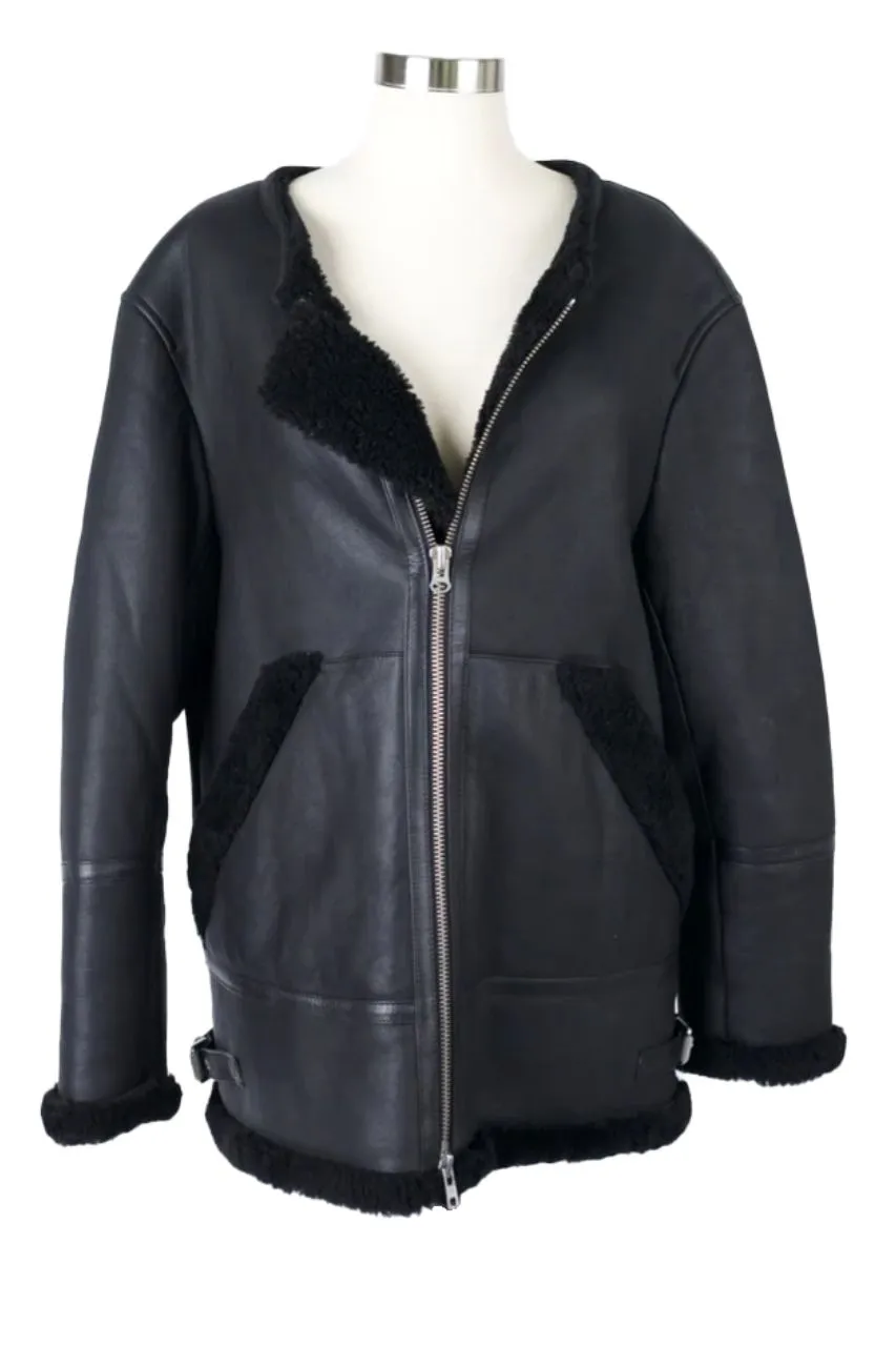 Shearling Leather Jacket