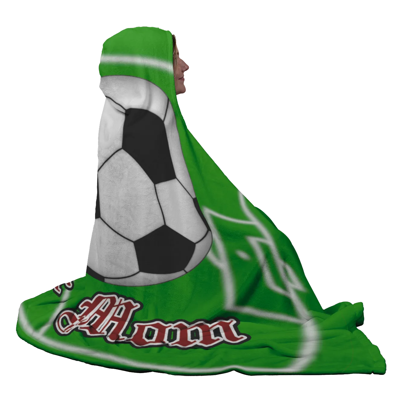 Soccer MOM HOODED BLANKET  [UNIQUE, LIMITED EDITION]