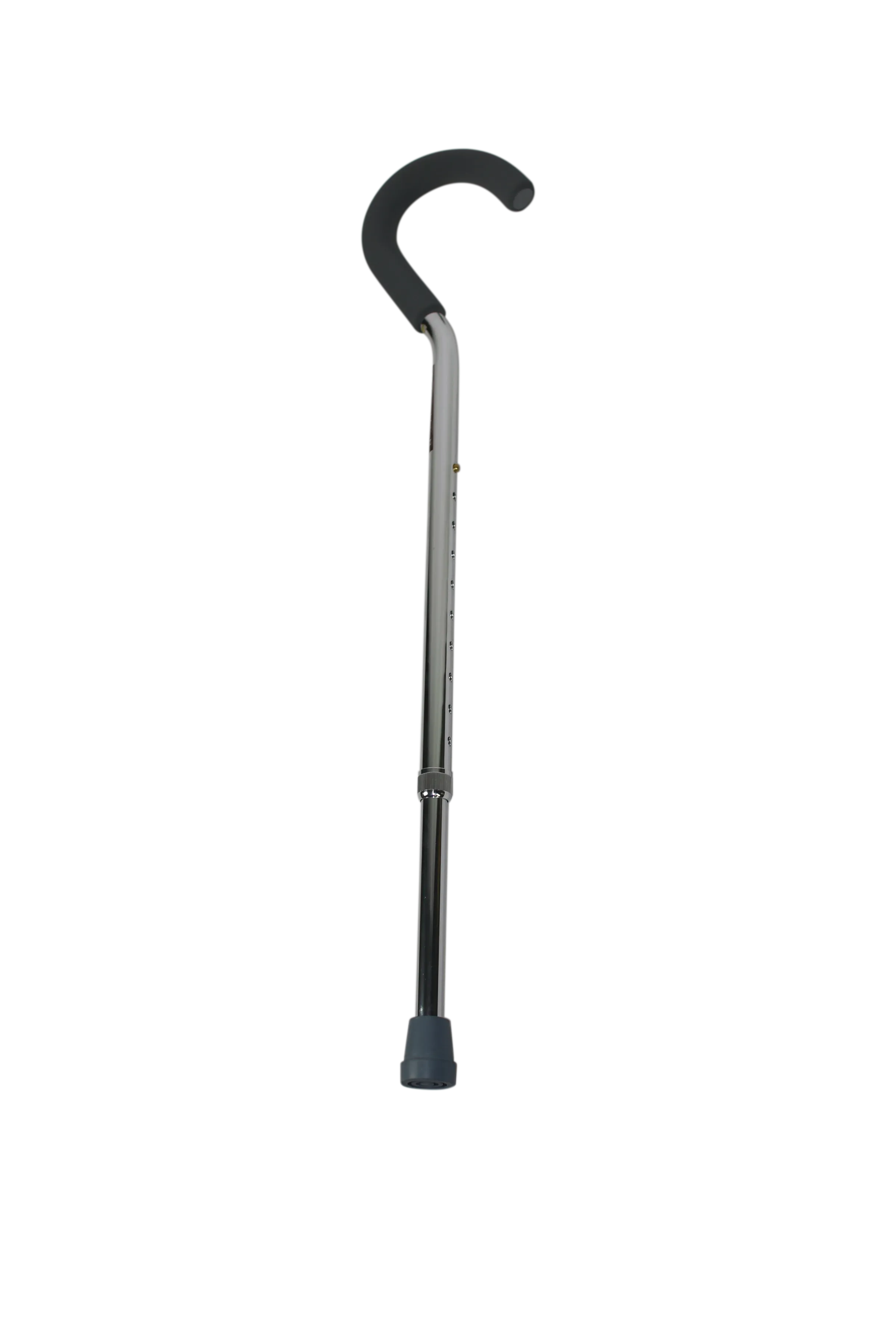 Swan Neck Silver Walking Stick