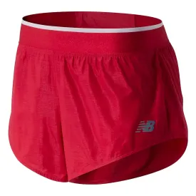 Womens New Balance Q Speed Track Short - Neo Crimson